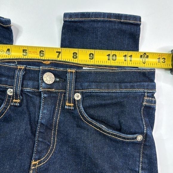 Rag & Bone High Rise Skinny Heritage Dark Wash Jeans Size 24 - Picture 9 of 14